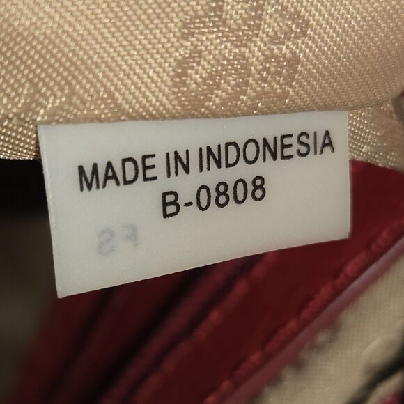 Michael Kors Chandler Collection Red Leather Turn Lock Shoulder Bag 13"X12"X5" - Picture 13 of 15